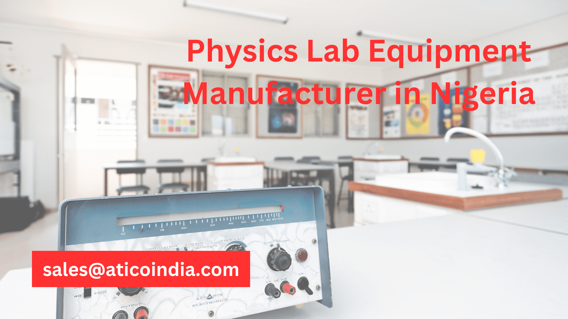 Physics Lab Equipment Manufacturer in Nigeria